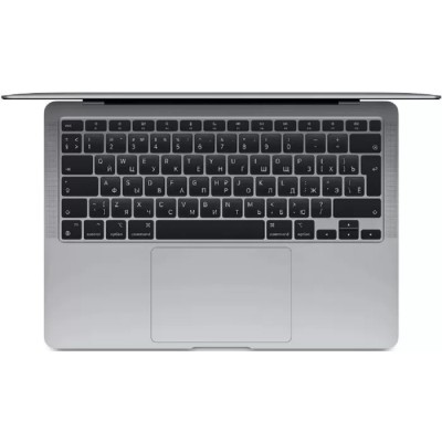 Ноутбук Apple MacBook Air 13-inch Late 2020 MGN63ZS/A (КЛАВ.РУС.ГРАВ.) Space Grey 13.3'' Retina (2560x1600) M1 8C CPU 7C GPU/8GB/256GB SSD/рекоменд.переходник 11007065 (A2337) Ноутбук Apple MacBook Air 13-inch Late 2020 MGN63ZS/A (КЛАВ.РУС.ГРАВ.) Space Grey 13.3'' Retina (2560x1600) M1 8C CPU 7C GPU/8GB/256GB SSD/рекоменд.переходник 11007065 (A2337)