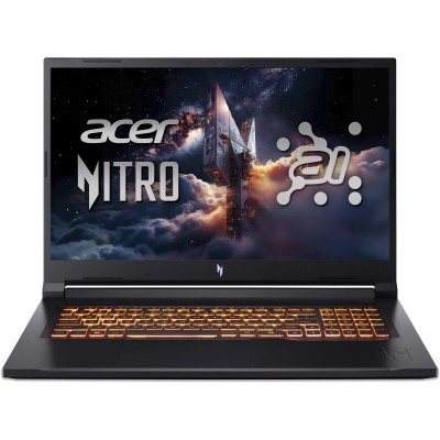 Ноутбук Acer Nitro V 17 AI ANV17-41-R6A6 NH.QYVCD.005 Black 17.3 Ноутбук Acer Nitro V 17 AI ANV17-41-R6A6 NH.QYVCD.005 Black 17.3