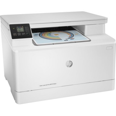 МФУ лазерный HP Color LaserJet Pro MFP M182n (7KW54A) A4 Net белый МФУ лазерный HP Color LaserJet Pro MFP M182n (7KW54A) A4 Net белый