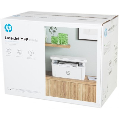 МФУ лазерный HP LaserJet M141a (7MD73A) A4 белый МФУ лазерный HP LaserJet M141a (7MD73A) A4 белый