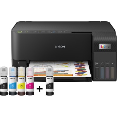 МФУ струйный Epson EcoTank L3550 (C11CK59405/C11CK59506) A4 WiFi черный МФУ струйный Epson EcoTank L3550 (C11CK59405/C11CK59506) A4 WiFi черный