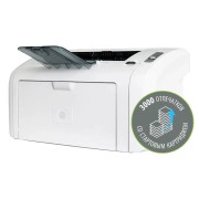 Принтер Cactus CS-LP1120W картридж + кабель USB A(m) - USB B(m), черно-белый, цвет белый