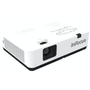 Проектор INFOCUS IN1014 Проектор 3LCD 3400lm XGA (1024x768) 1.48~1.78:1 2000:1 (Full 3D), 10W, 3.5mm in, Composite video, VGA IN, HDMI IN, USB b, лампа 20000ч.(ECO mode), RS232, 31дБ, 3,1 кг