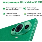 Смартфон Huawei GOA-LX9 nova 11 Pro 256Gb 8Gb зеленый моноблок 3G 4G 2Sim 6.78" 1200x2652 Android 12 50Mpix 802.11 a/b/g/n/ac/ax NFC GPS GSM900/1800 GSM1900