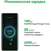 Смартфон Huawei GOA-LX9 nova 11 Pro 256Gb 8Gb зеленый моноблок 3G 4G 2Sim 6.78" 1200x2652 Android 12 50Mpix 802.11 a/b/g/n/ac/ax NFC GPS GSM900/1800 GSM1900