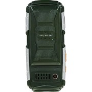 Мобильный телефон BQ 2430 Tank Power Green+Silver