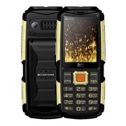 Мобильный телефон BQ-2430 Tank Power Black+Gold