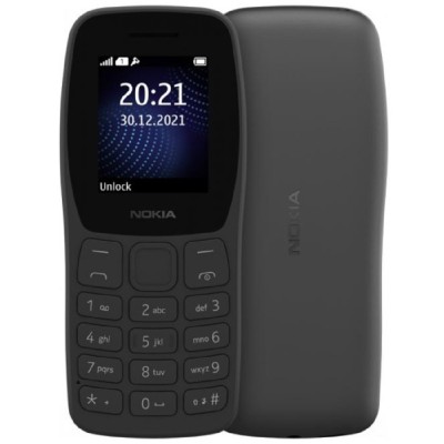 Мобильный телефон NOKIA 105 TA-1423 SS EAC2+ CHARCOAL (SP01Z07Z1948Y) Мобильный телефон NOKIA 105 TA-1423 SS EAC2+ CHARCOAL (SP01Z07Z1948Y)