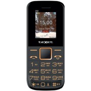 Мобильный телефон TEXET TM-202 цвет черный