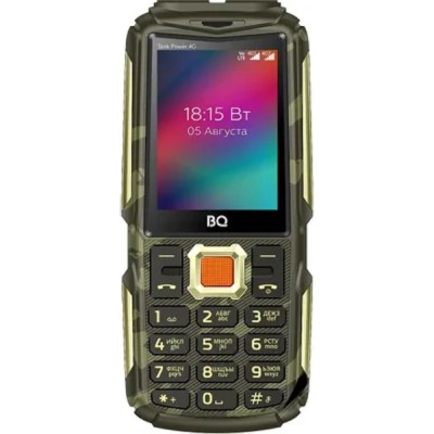 Мобильный телефон BQ 2410L Tank Power 4G Camouflage+Gold (410669) Мобильный телефон BQ 2410L Tank Power 4G Camouflage+Gold (410669)