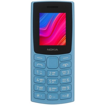 Мобильный телефон NOKIA 110 TA-1567 DS EAC1 BLUE 1GF019FPG3C02 Мобильный телефон NOKIA 110 TA-1567 DS EAC1 BLUE 1GF019FPG3C02