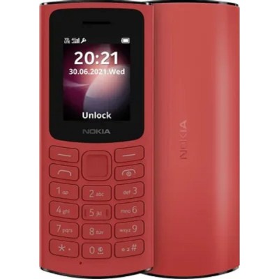 Мобильный телефон NOKIA 106 TA-1564 DS EAC1 RED 1GF019BPB1C02 Мобильный телефон NOKIA 106 TA-1564 DS EAC1 RED 1GF019BPB1C02