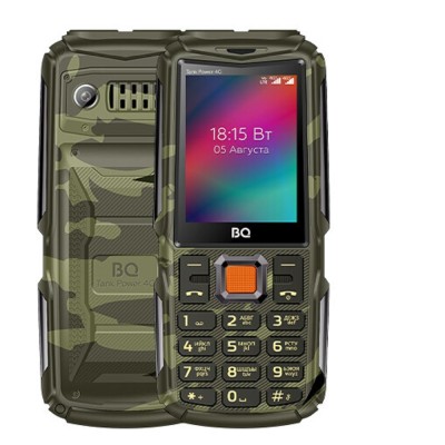 Мобильный телефон BQ 2410L Tank Power 4G Camouflage+Gunmetal Мобильный телефон BQ 2410L Tank Power 4G Camouflage+Gunmetal