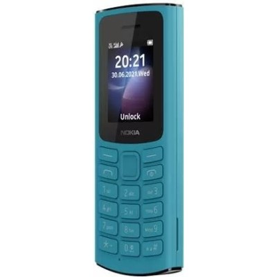 Мобильный телефон NOKIA 105 TA-1557 DS EAC1 CYAN Мобильный телефон NOKIA 105 TA-1557 DS EAC1 CYAN