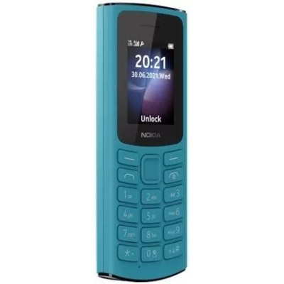 Мобильный телефон NOKIA 105 TA-1557 DS EAC1 CYAN Мобильный телефон NOKIA 105 TA-1557 DS EAC1 CYAN