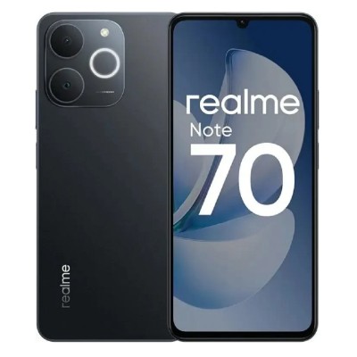 смартфон Realme Note 70 RMX5313 6GB/128GB черный смартфон Realme Note 70 RMX5313 6GB/128GB черный