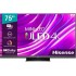 Телевизор QLED Hisense 75" 75U8HQ черный 4K Ultra HD 120Hz DVB-T DVB-T2 DVB-C DVB-S DVB-S2 USB WiFi Smart TV Телевизор QLED Hisense 75" 75U8HQ черный 4K Ultra HD 120Hz DVB-T DVB-T2 DVB-C DVB-S DVB-S2 USB WiFi Smart TV