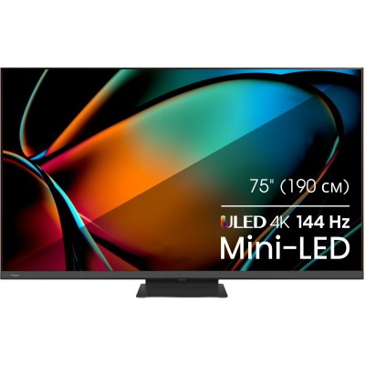 Телевизор LED Hisense 75" 75U8KQ темно-серый 4K Ultra HD 120Hz DVB-T DVB-T2 DVB-C DVB-S DVB-S2 USB WiFi Smart TV Телевизор LED Hisense 75" 75U8KQ темно-серый 4K Ultra HD 120Hz DVB-T DVB-T2 DVB-C DVB-S DVB-S2 USB WiFi Smart TV