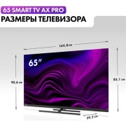 LCD, LED телевизоры Haier 65