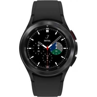 Смарт-часы Samsung Galaxy Watch 4 Classic 42мм 1.2" AMOLED корп.черный рем.черный (SM-R880NZKACIS) Смарт-часы Samsung Galaxy Watch 4 Classic 42мм 1.2" AMOLED корп.черный рем.черный (SM-R880NZKACIS)