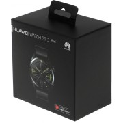 Смарт-часы Huawei Watch GT 3 JPT-B29 46мм 1.43" AMOLED корп.черный рем.черный разм.брасл.:140-210мм (55028464)