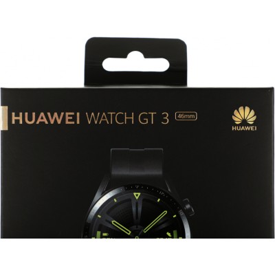 Смарт-часы Huawei Watch GT 3 JPT-B29 46мм 1.43" AMOLED корп.черный рем.черный разм.брасл.:140-210мм (55028464) Смарт-часы Huawei Watch GT 3 JPT-B29 46мм 1.43" AMOLED корп.черный рем.черный разм.брасл.:140-210мм (55028464)