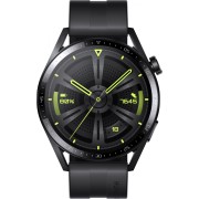 Смарт-часы Huawei Watch GT 3 JPT-B29 46мм 1.43" AMOLED корп.черный рем.черный разм.брасл.:140-210мм (55028464)