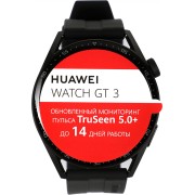 Смарт-часы Huawei Watch GT 3 JPT-B29 46мм 1.43" AMOLED корп.черный рем.черный разм.брасл.:140-210мм (55028464)