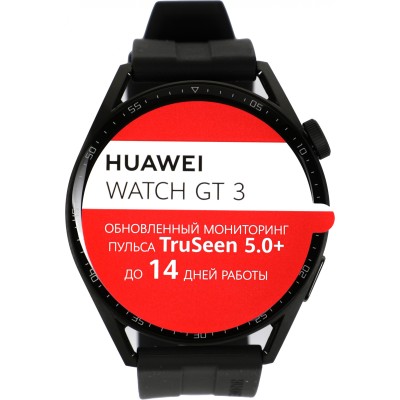 Смарт-часы Huawei Watch GT 3 JPT-B29 46мм 1.43" AMOLED корп.черный рем.черный разм.брасл.:140-210мм (55028464) Смарт-часы Huawei Watch GT 3 JPT-B29 46мм 1.43" AMOLED корп.черный рем.черный разм.брасл.:140-210мм (55028464)