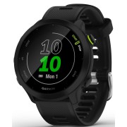 Смарт-часы Garmin Forerunner 55 42мм 1.04" LCD корп.черный рем.черный разм.брасл.:127-220мм (010-02562-10)