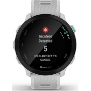 Смарт-часы Garmin Forerunner 55 42мм 1.04" LCD корп.белый рем.белый разм.брасл.:127-220мм (010-02562-11)