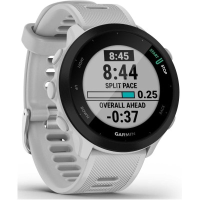 Смарт-часы Garmin Forerunner 55 42мм 1.04" LCD корп.белый рем.белый разм.брасл.:127-220мм (010-02562-11) Смарт-часы Garmin Forerunner 55 42мм 1.04" LCD корп.белый рем.белый разм.брасл.:127-220мм (010-02562-11)