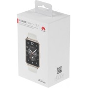 Смарт-часы Huawei Watch Fit 2 Yoda-B19V 1.74" AMOLED корп.золотистый рем.белый разм.брасл.:140-210мм (55029265)