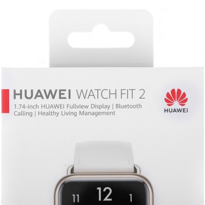 Смарт-часы Huawei Watch Fit 2 Yoda-B19V 1.74" AMOLED корп.золотистый рем.белый разм.брасл.:140-210мм (55029265) Смарт-часы Huawei Watch Fit 2 Yoda-B19V 1.74" AMOLED корп.золотистый рем.белый разм.брасл.:140-210мм (55029265)