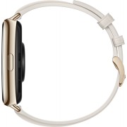 Смарт-часы Huawei Watch Fit 2 Yoda-B19V 1.74" AMOLED корп.золотистый рем.белый разм.брасл.:140-210мм (55029265)