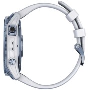 Смарт-часы Garmin Fenix 7X 1.4" корп.синий рем.белый (010-02541-15)