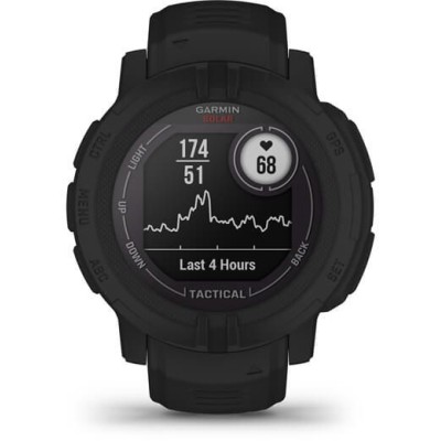Смарт-часы Garmin Instinct 2 Solar 45мм 0.9" AMOLED корп.черный рем.черный (010-02627-03) Смарт-часы Garmin Instinct 2 Solar 45мм 0.9" AMOLED корп.черный рем.черный (010-02627-03)