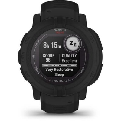 Смарт-часы Garmin Instinct 2 Solar 45мм 0.9" AMOLED корп.черный рем.черный (010-02627-03) Смарт-часы Garmin Instinct 2 Solar 45мм 0.9" AMOLED корп.черный рем.черный (010-02627-03)