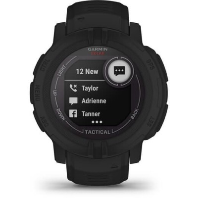 Смарт-часы Garmin Instinct 2 Solar 45мм 0.9" AMOLED корп.черный рем.черный (010-02627-03) Смарт-часы Garmin Instinct 2 Solar 45мм 0.9" AMOLED корп.черный рем.черный (010-02627-03)