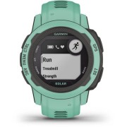 Смарт-часы Garmin Instinct 2S Solar Tactical 20мм 1.3" AMOLED корп.черный/мятный рем.мятный (010-02564-02)