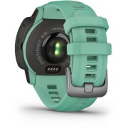 Смарт-часы Garmin Instinct 2S Solar Tactical 20мм 1.3" AMOLED корп.черный/мятный рем.мятный (010-02564-02)